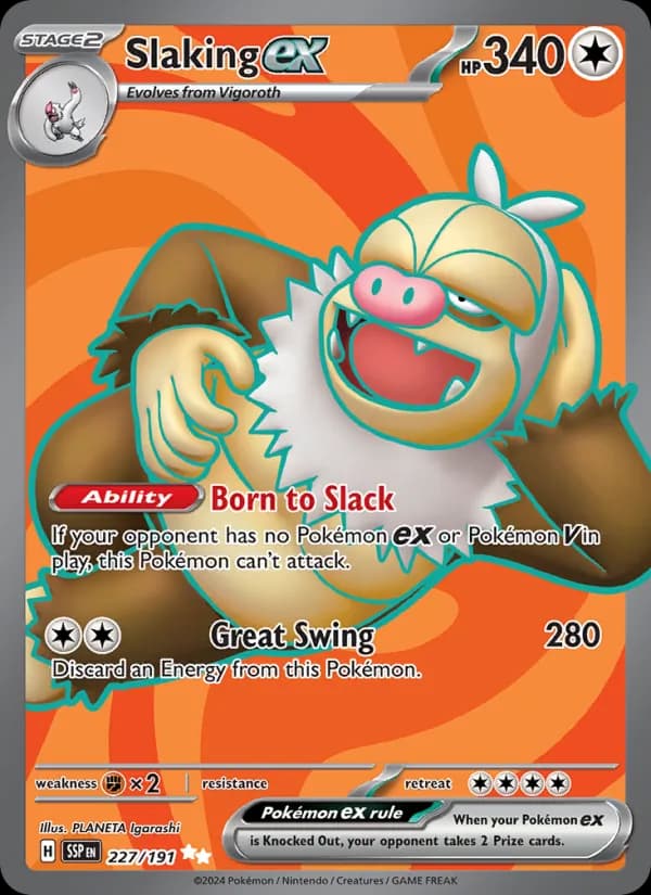 Slaking ex 227/191, Surging Sparks