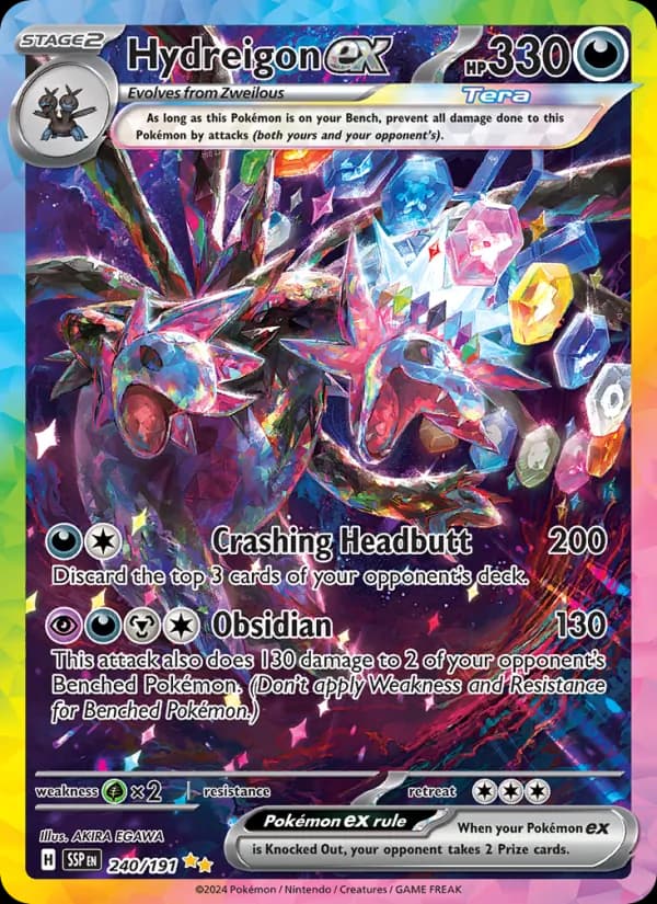 Hydreigon ex 240/191, Surging Sparks