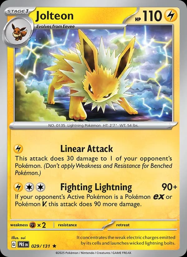 Jolteon 029/131, Prismatic Evolutions