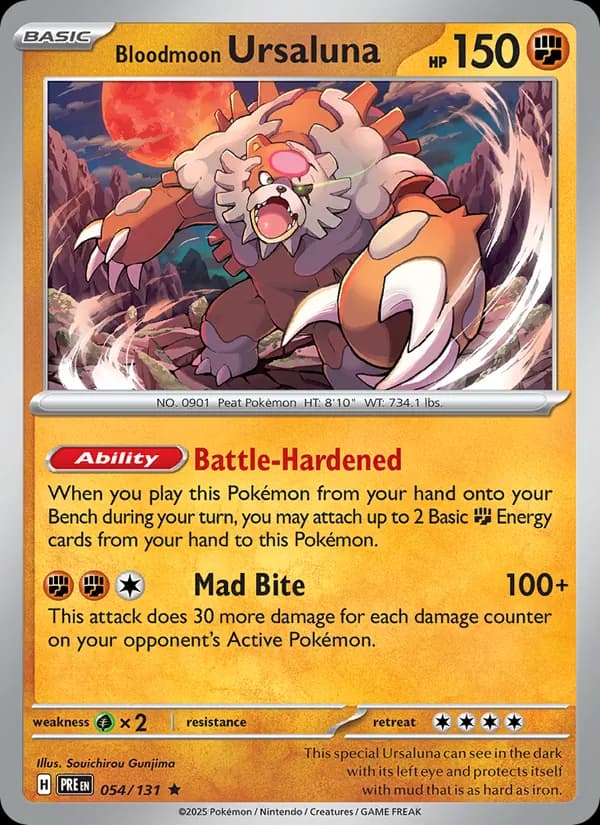 Bloodmoon Ursaluna 054/131, Prismatic Evolutions