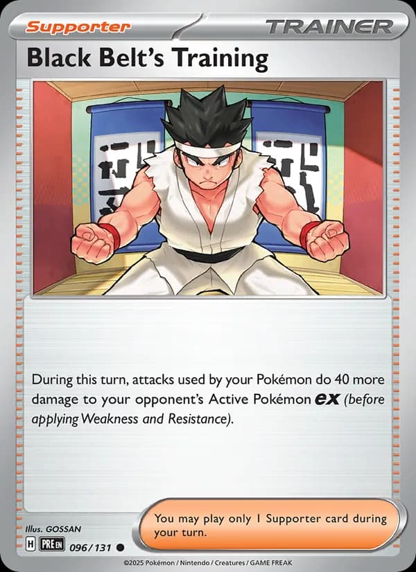 Black Belt's Training 096/131, Prismatic Evolutions