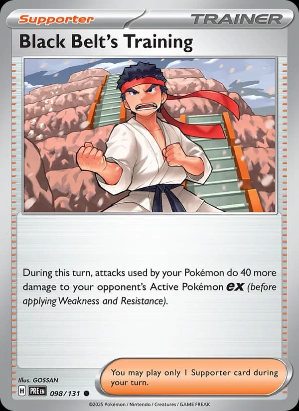 Black Belt's Training 098/131, Prismatic Evolutions