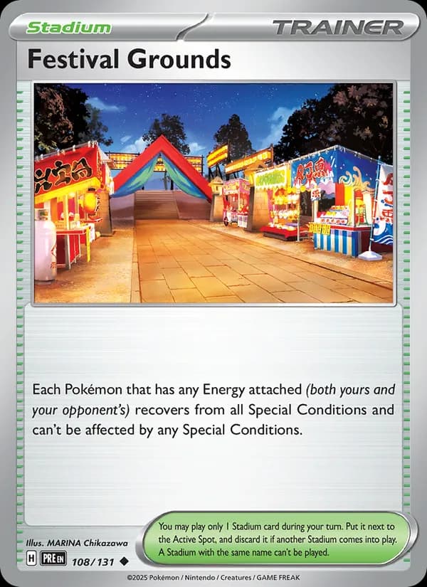 Festival Grounds 108/131, Prismatic Evolutions