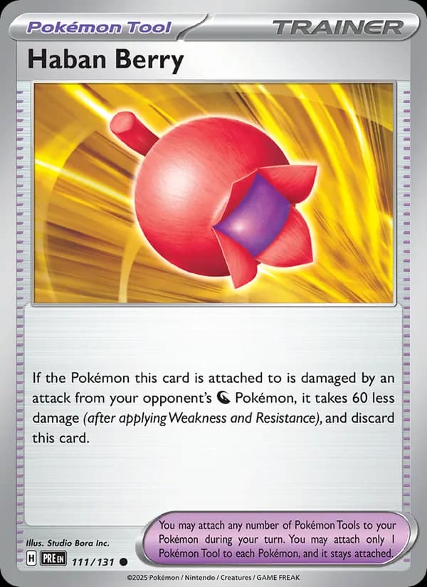 Haban Berry 111/131, Prismatic Evolutions