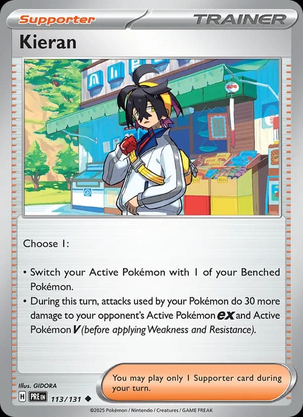 Kieran 113/131, Prismatic Evolutions
