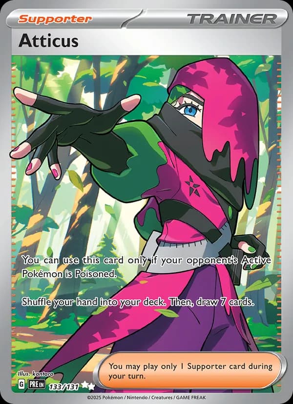 Atticus 133/131, Prismatic Evolutions