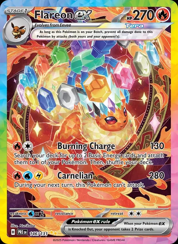 Flareon ex 146/131, Prismatic Evolutions