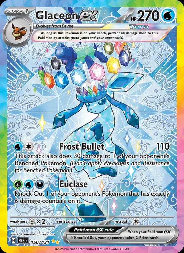 Glaceon ex 150/131, Prismatic Evolutions