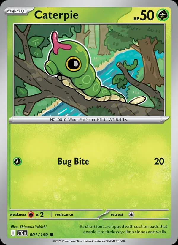 Caterpie 001/159, Journey Together