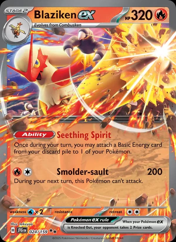 Blaziken ex 024/159, Journey Together