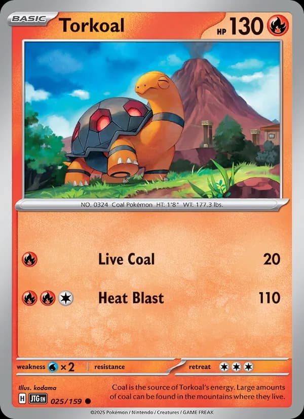 Torkoal 025/159, Journey Together