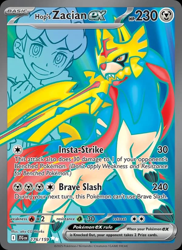Hop's Zacian ex 176/159, Journey Together