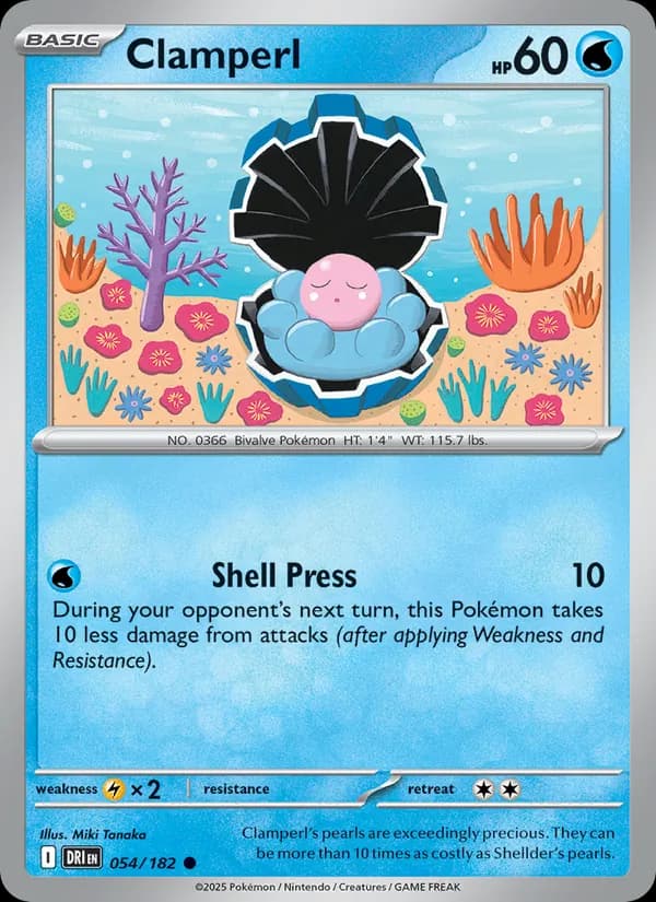 Clamperl 054/182, Destined Rivals