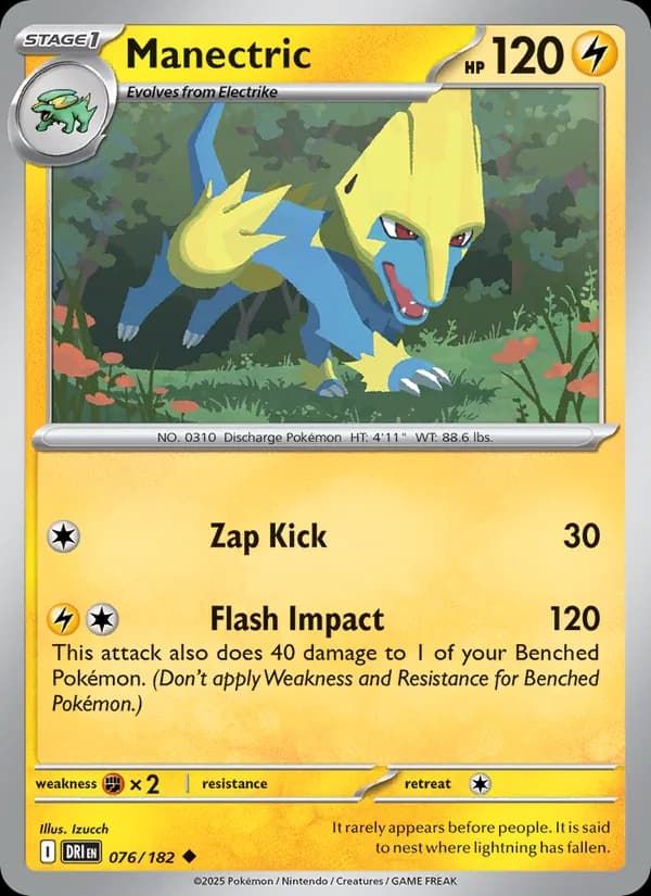 Manectric 076/182, Destined Rivals