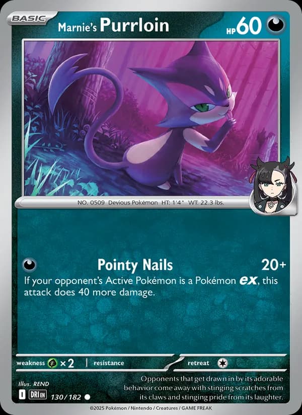 Marnie's Purrloin 130/182, Destined Rivals