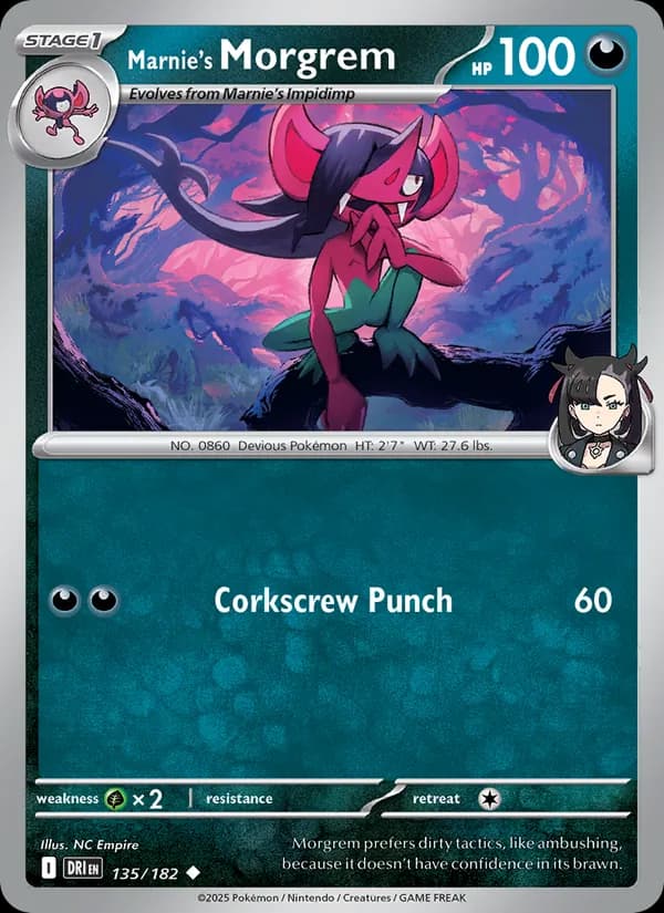 Marnie's Morgrem 135/182, Destined Rivals