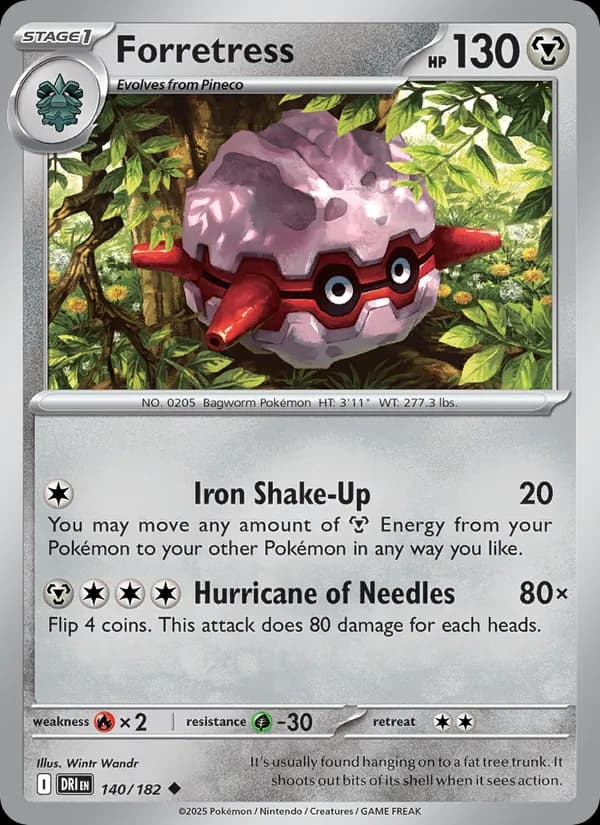 Forretress 140/182, Destined Rivals