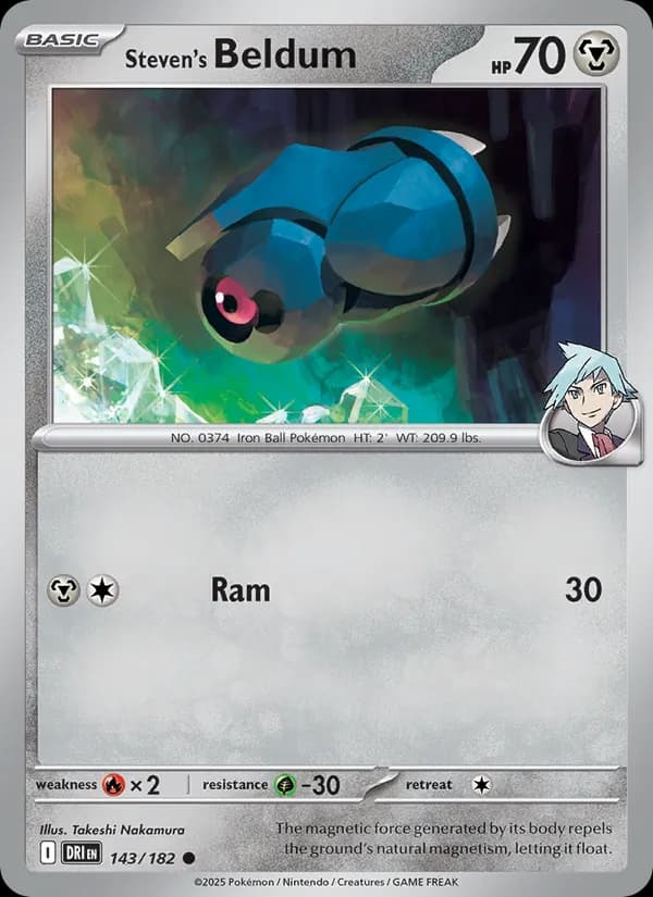 Steven's Beldum 143/182, Destined Rivals
