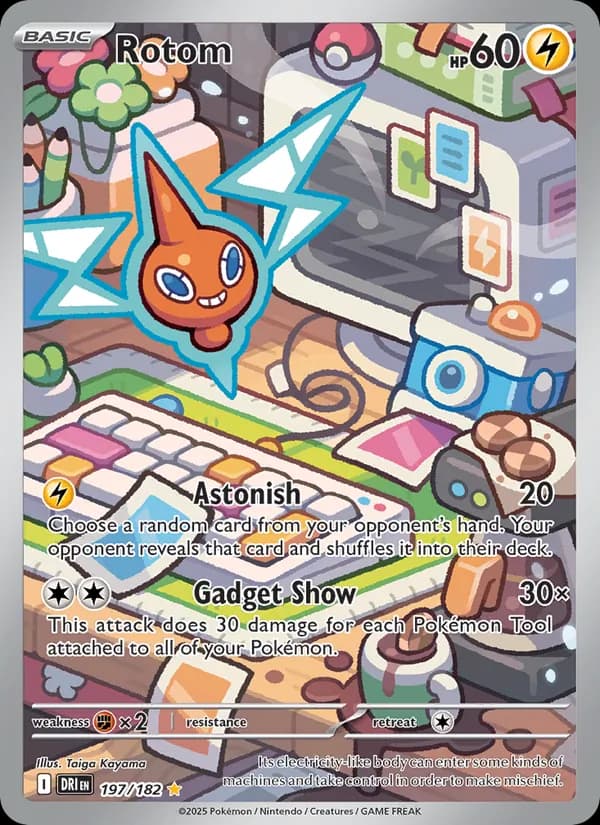 Rotom 197/182, Destined Rivals