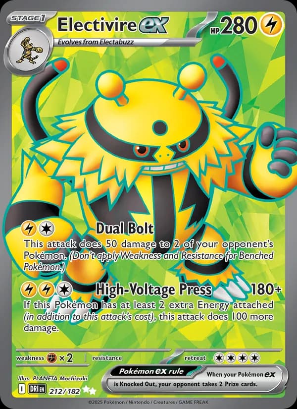 Electivire ex 212/182, Destined Rivals