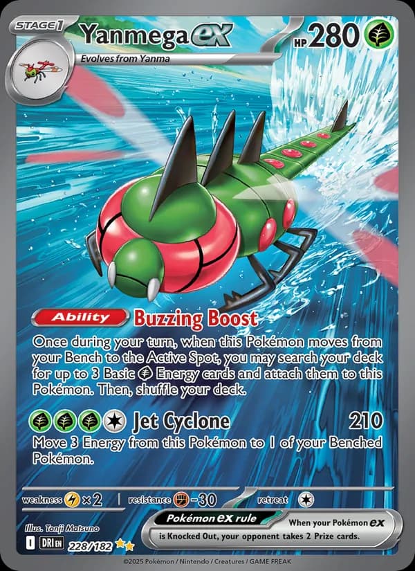Yanmega ex 228/182, Destined Rivals