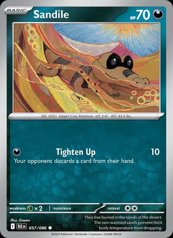 Sandile 057/86, Black Bolt