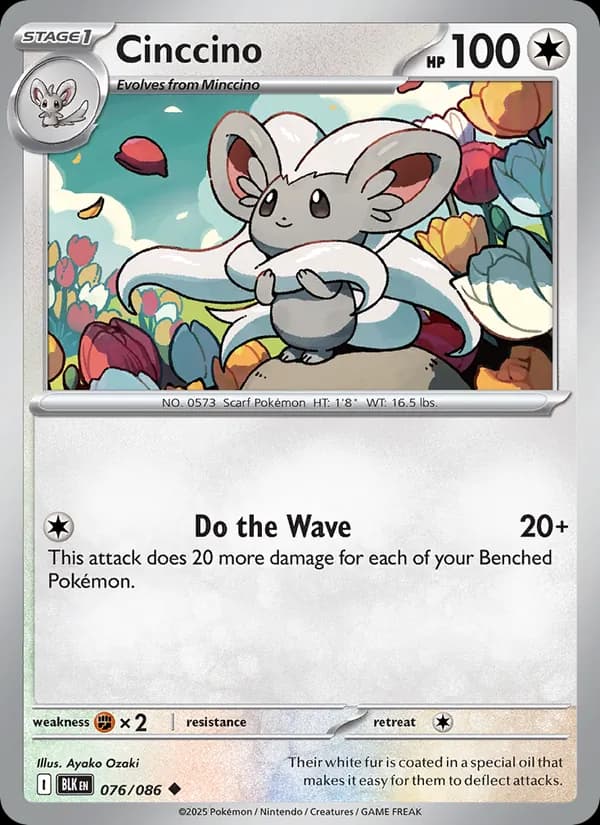 Cinccino 076/86, Black Bolt