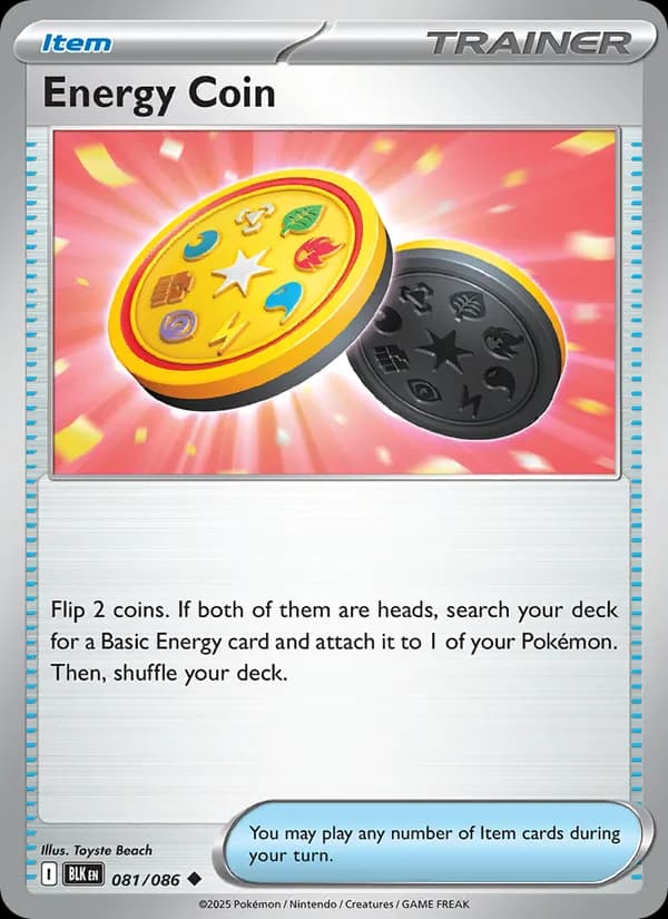 Energy Coin 081/86, Black Bolt