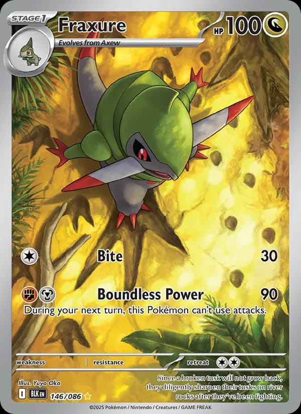 Fraxure 146/86, Black Bolt