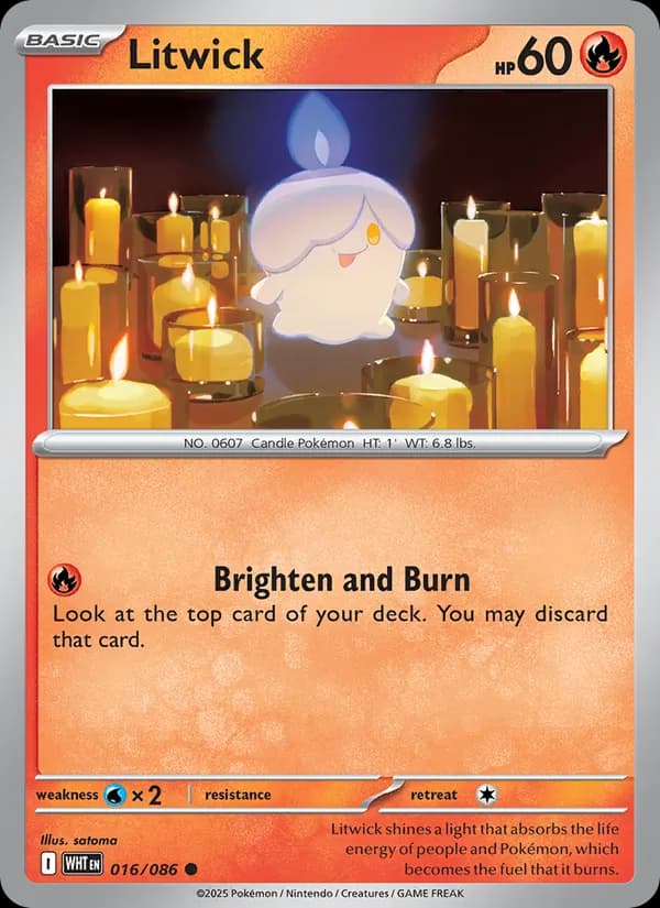 Litwick 016/86, White Flare