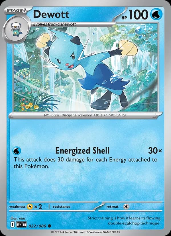 Dewott 022/86, White Flare