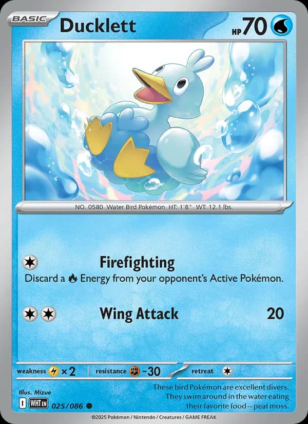 Ducklett 025/86, White Flare