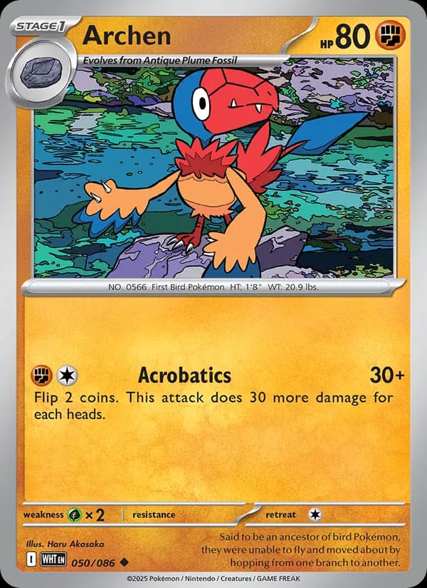 Archen 050/86, White Flare