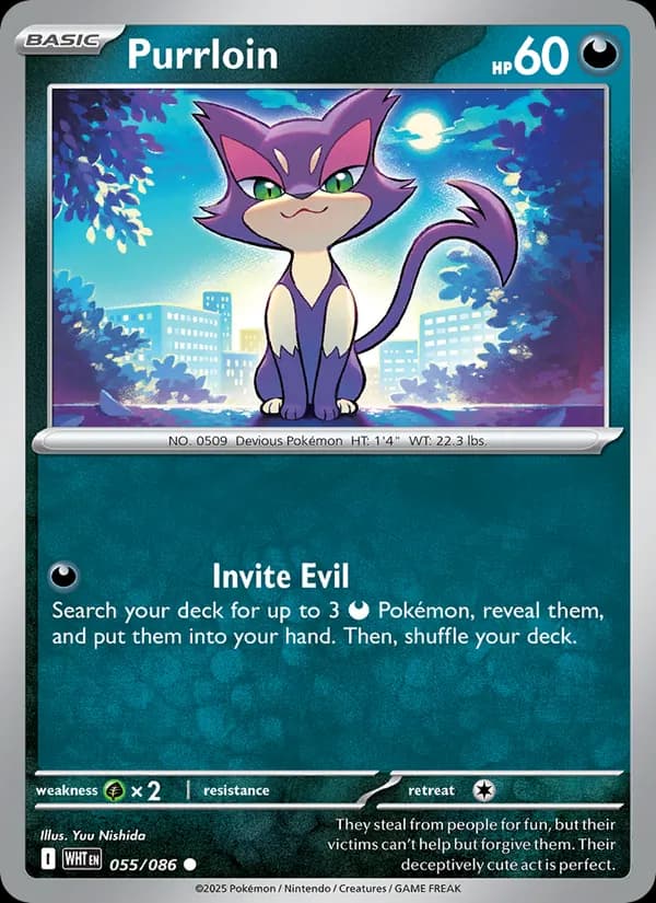 Purrloin 055/86, White Flare