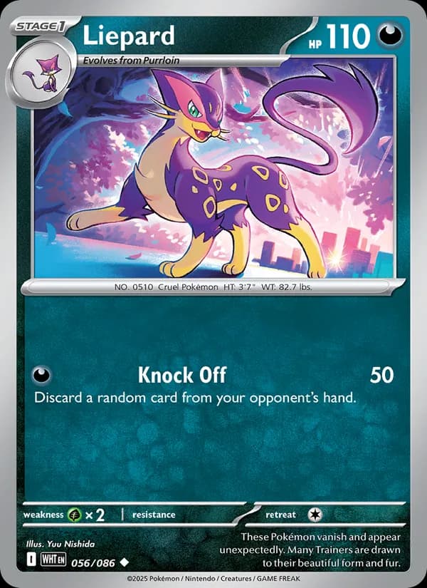 Liepard 056/86, White Flare