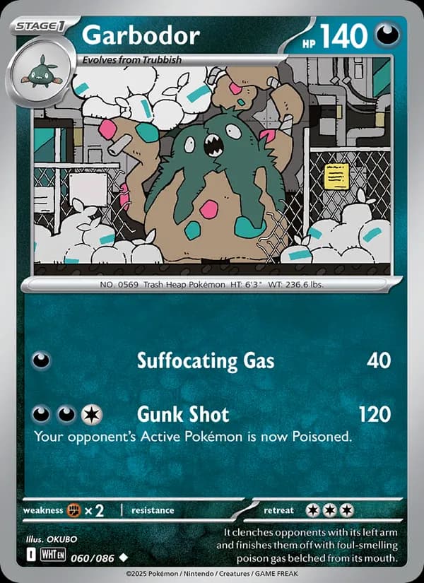 Garbodor 060/86, White Flare