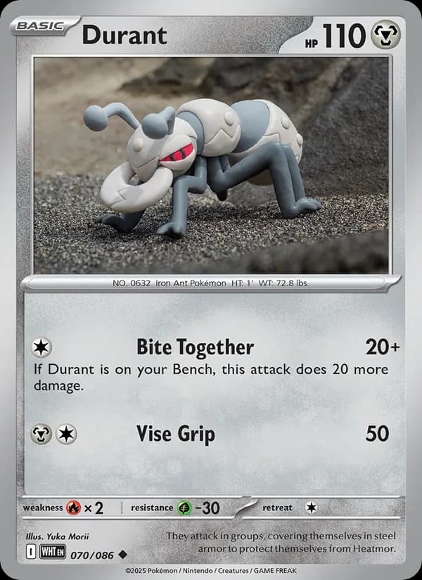Durant 070/86, White Flare