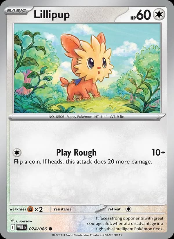 Lillipup 074/86, White Flare