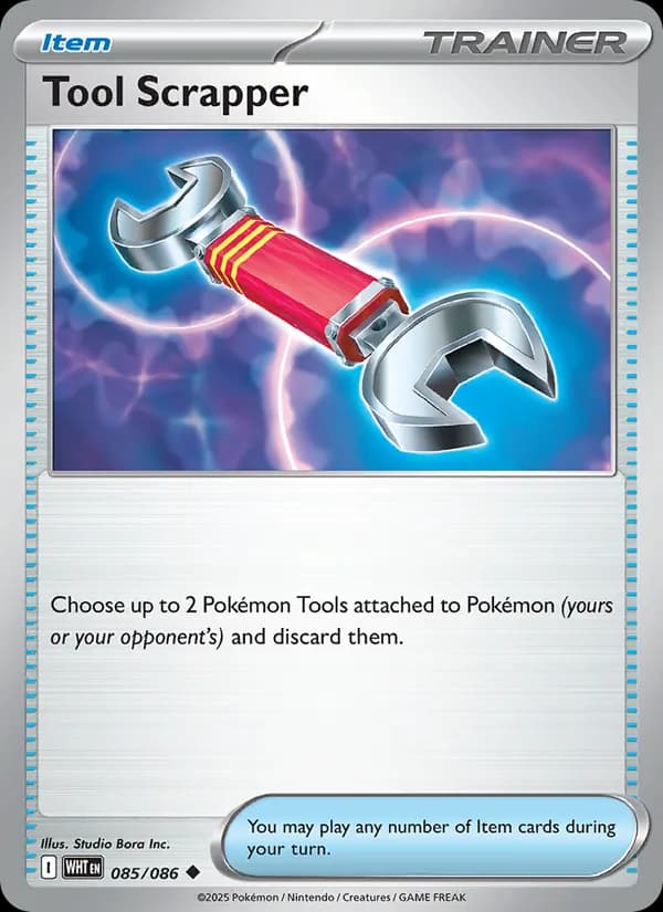 Tool Scrapper 085/86, White Flare