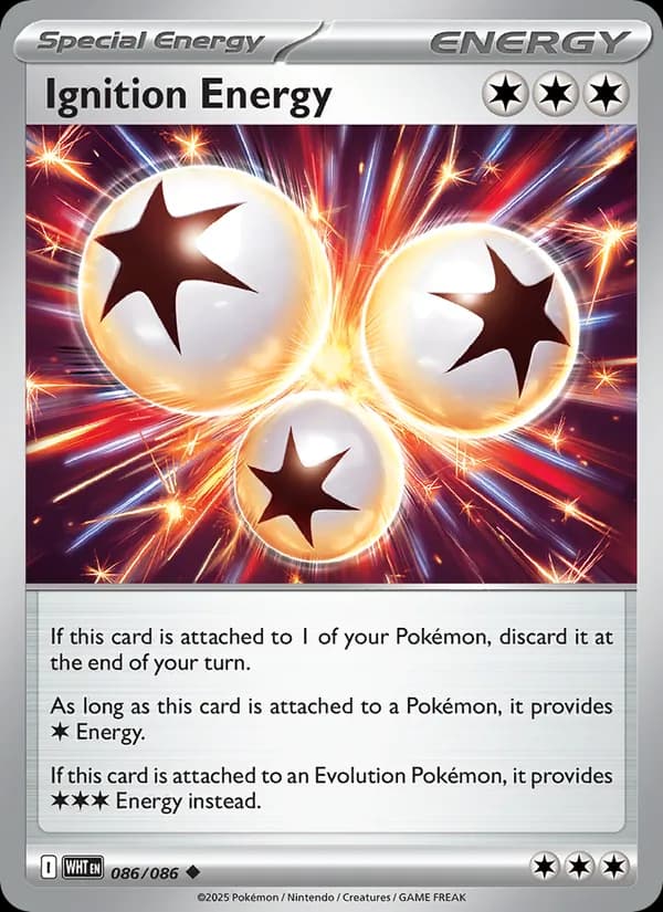 Ignition Energy 086/86, White Flare