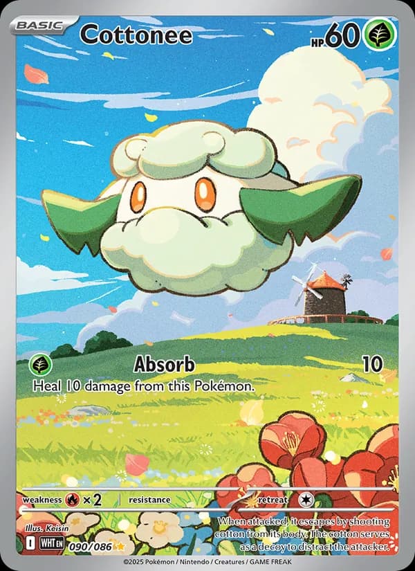 Cottonee 090/86, White Flare
