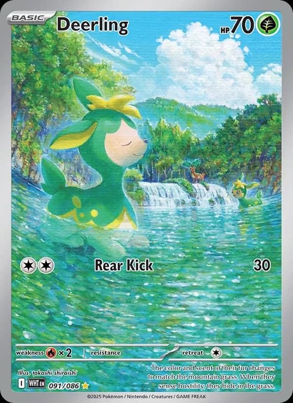 Deerling 091/86, White Flare