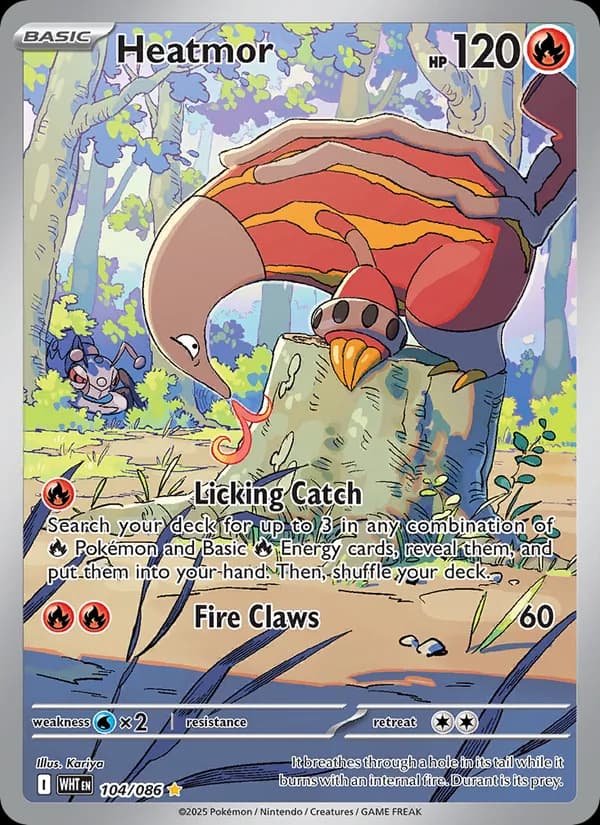 Heatmor 104/86, White Flare