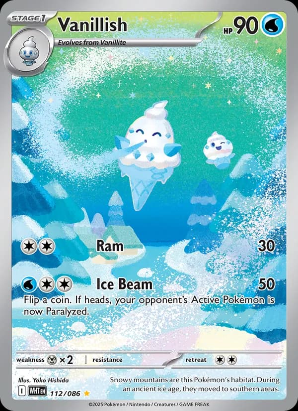 Vanillish 112/86, White Flare