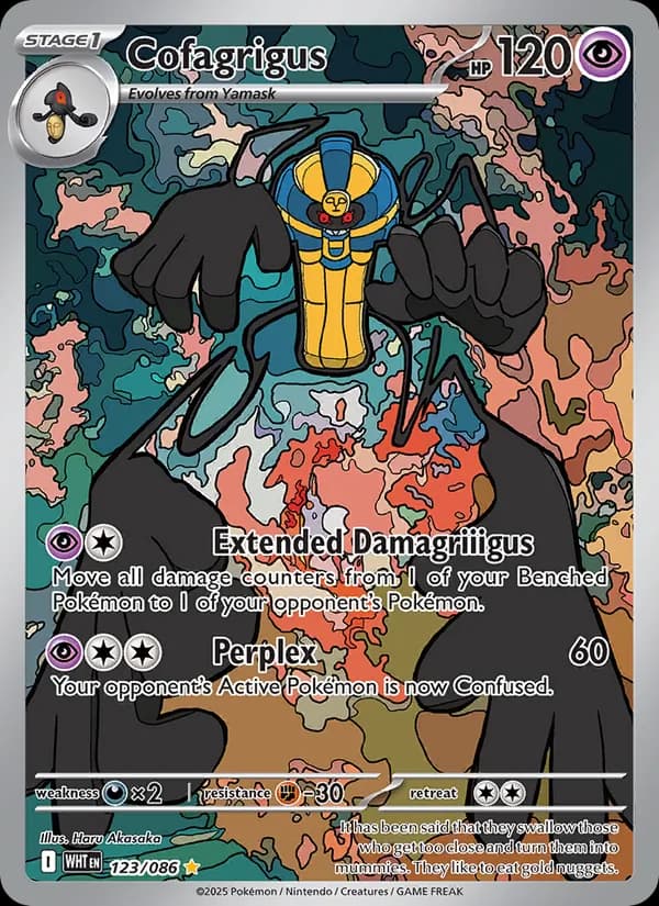 Cofagrigus 123/86, White Flare