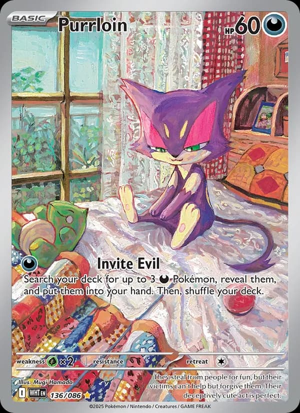 Purrloin 136/86, White Flare