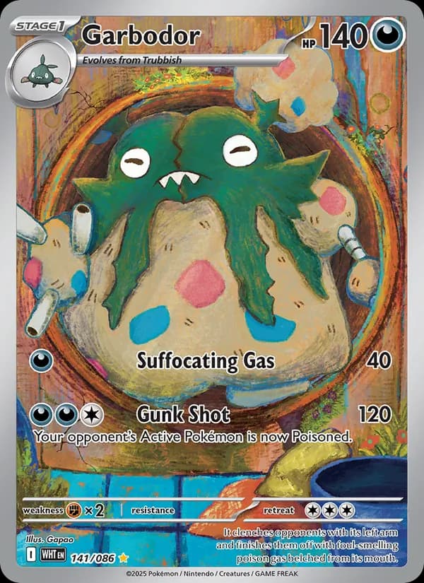 Garbodor 141/86, White Flare