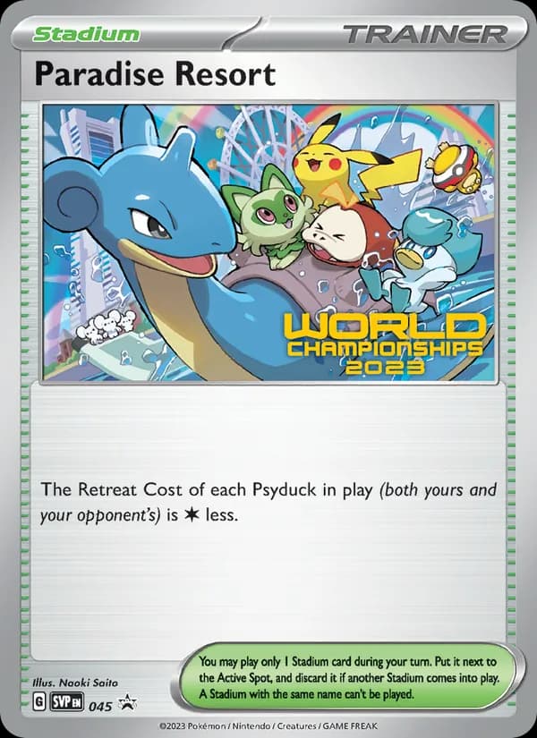 Paradise Resort 045/225, SVP Black Star Promos