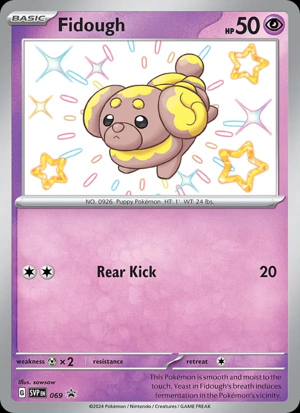 Fidough 069/225, SVP Black Star Promos