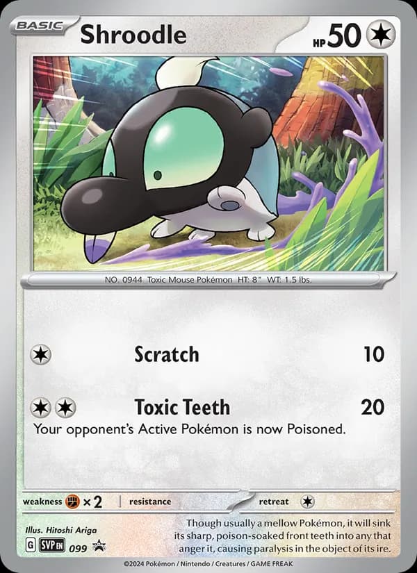 Shroodle 099/225, SVP Black Star Promos
